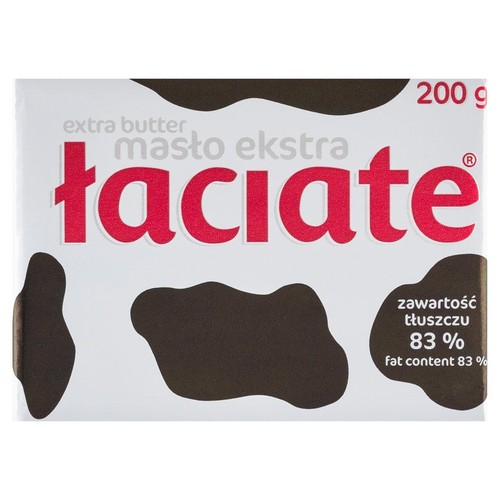 Masło ekstra Łaciate 200 g