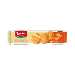 Ciasteczka bezowe z nadzieniem z orzechów arachidowych  Loacker 80 g