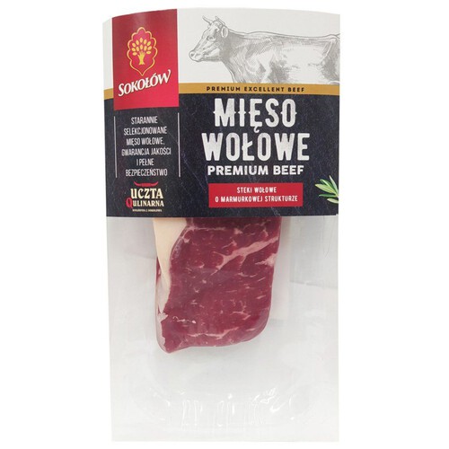 Rosbef wołowy stek Sokołów 250 g