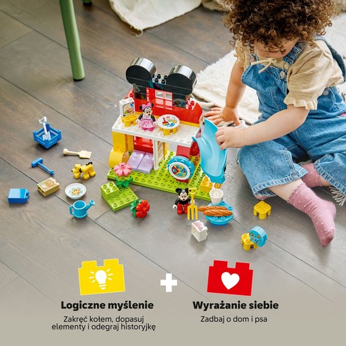 DUPLO® -Disney Klub Myszki Miki z Minnie i Pluto 10465 LEGO 1 sztuka