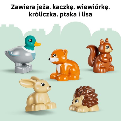 DUPLO Las odkrywców z dzikimi zwierzętami 10480 LEGO 1 sztuka