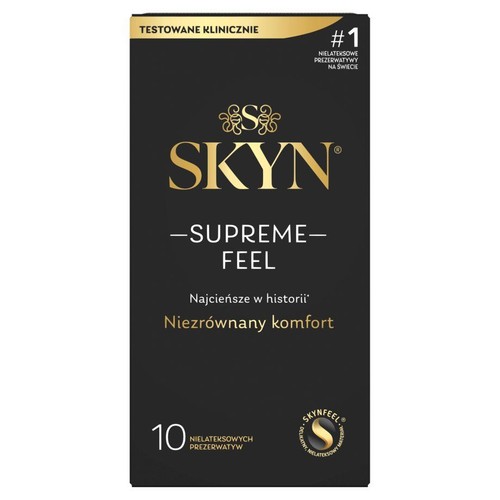 Prezerwatywy Skyn Supreme Feel Unimil 10 sztuk