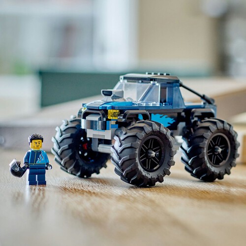 City Niebieski monster truck 60402 LEGO zestaw