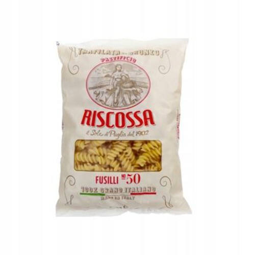 Makaron z semoliny z pszenicy durum Fusilli Riscossa 500 g