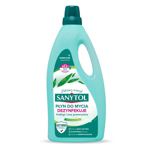 Płyn czyszczący i dezynfekujący podłogi i inne powierzchnie Sanytol 1 l