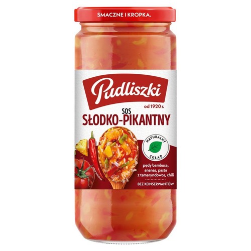 Sos słodko - pikantny Pudliszki 480 g