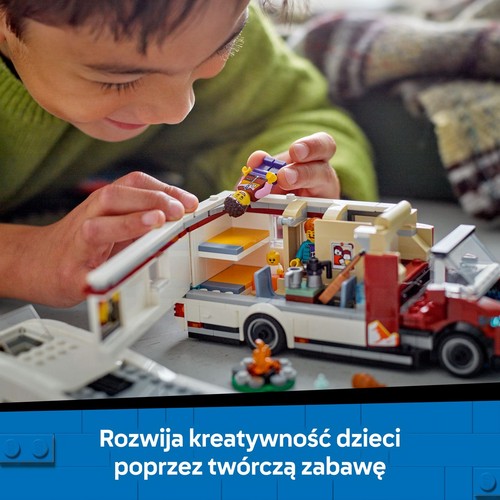 City Wakacyjny kamper pełen przygód 60454 LEGO 1 sztuka
