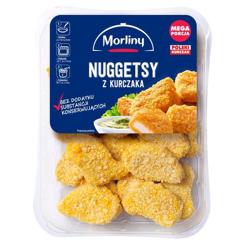 Nuggetsy z kurczaka   Morliny 350 g