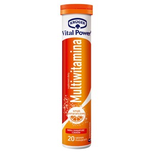 Vital Power Multiwitamina 20 tabletek Kruger opakowanie