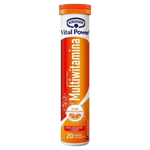 Vital Power Multiwitamina 20 tabletek Kruger opakowanie