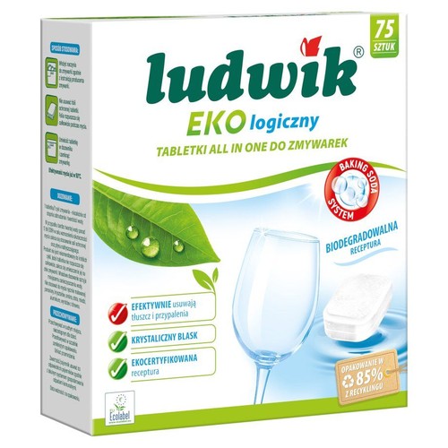 EKO Tabletki do zmywarek All in One Ludwik 75 tabletek