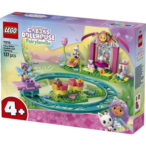 Koci domek Gabi Wróżkowa kolejka górska i podwieczorek 11214 LEGO 1 sztuka