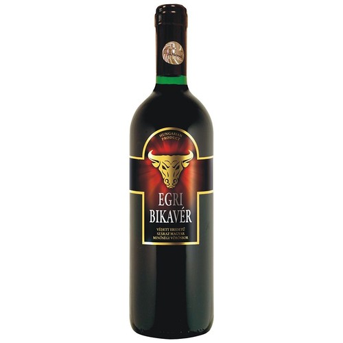 Wino czerwone wytrawne alk.12% obj. Egri Bikaver 750 ml