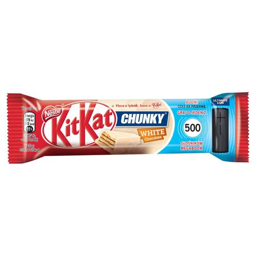 Baton waflowy w białej czekoladzie  KitKat 40 g