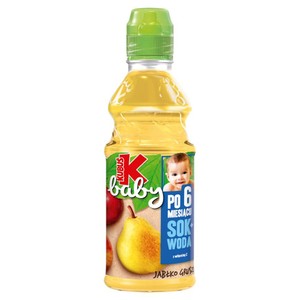 Sok + woda jabłko, gruszka po 6 miesiącu Kubuś 300 ml