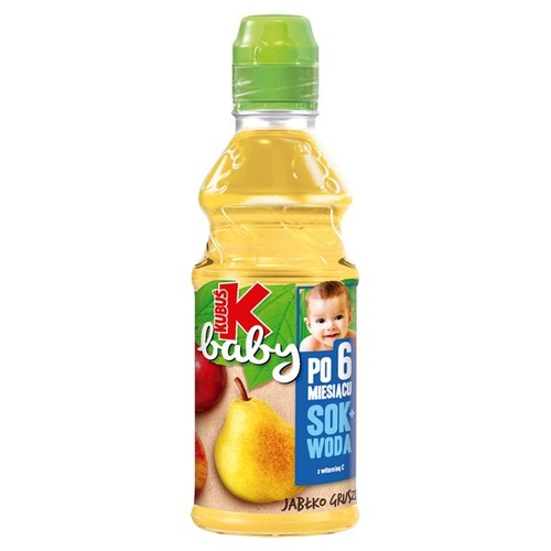 Sok + woda jabłko, gruszka po 6 miesiącu Kubuś 300 ml