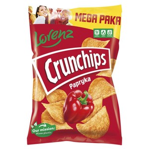 Chipsy ziemniaczane o smaku paprykowym Crunchips 200 g