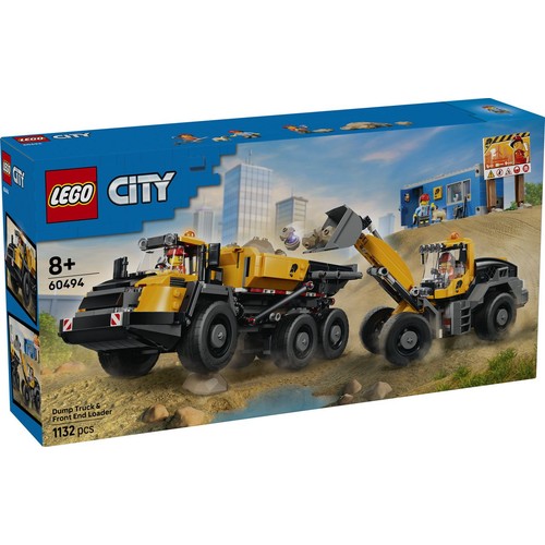 City Wywrotka i ładowarka czołowa 60494 LEGO 1 sztuka