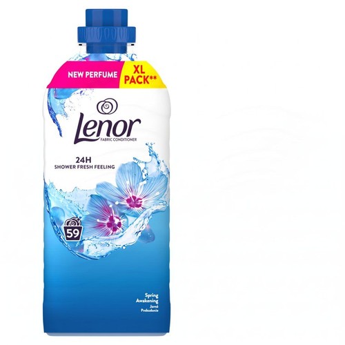 Lenor płyn do płukania tkanin, Wiosenne Przebudzenie. Opakowanie XL na 59 prań. Długotrwała świeżość.