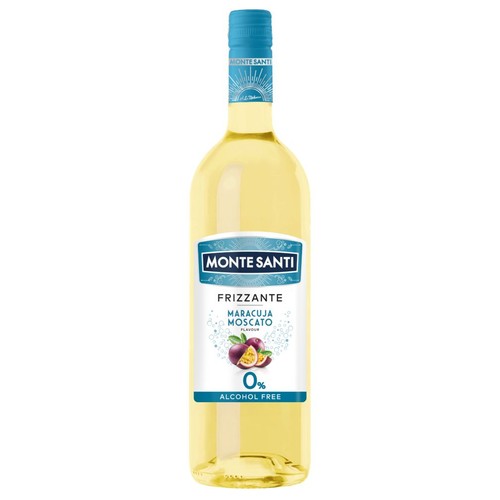 Wino białe bezalkoholowe Maracuja Moscato alk. 0% obj. Monte Santi 750 ml