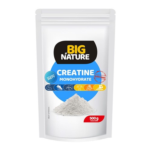 Kreatyna Monohydrat 500 g Big Nature 500 g