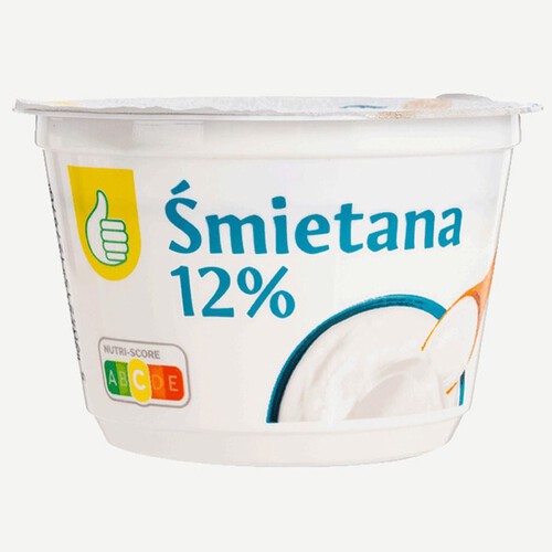 Śmietana 12%   Auchan 200 g