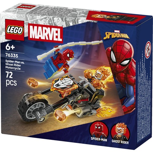 Marvel Spider-Man kontra Ghost Rider na motocyklu 76335 LEGO 1 sztuka