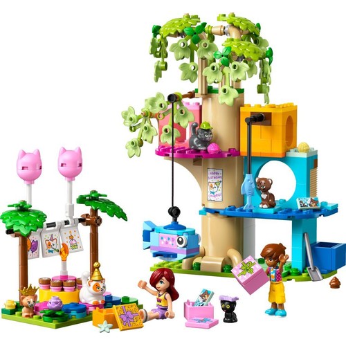 Friends Kocie przyjęcie urodzinowe i domek na drzewie 42666 LEGO 1 sztuka