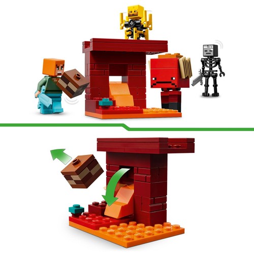 Minecraft® Bitwa na moście Netheru 21266 LEGO 1 sztuka