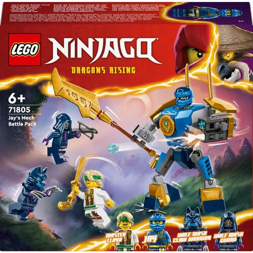 NINJAGO® Zestaw bitewny z mechem Jaya 71805 LEGO zestaw