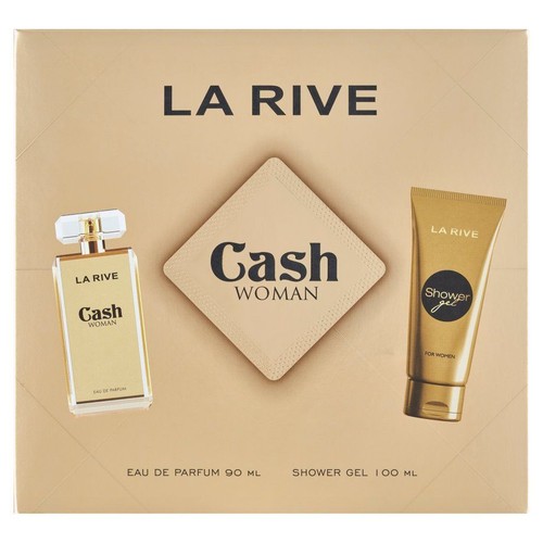 Zestaw Cash Woman woda perfumowana + żel pod prysznic LA RIVE zestaw