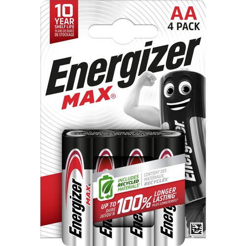 Baterie MAX AA E91 R6/4 szt. Energizer 4 sztuki