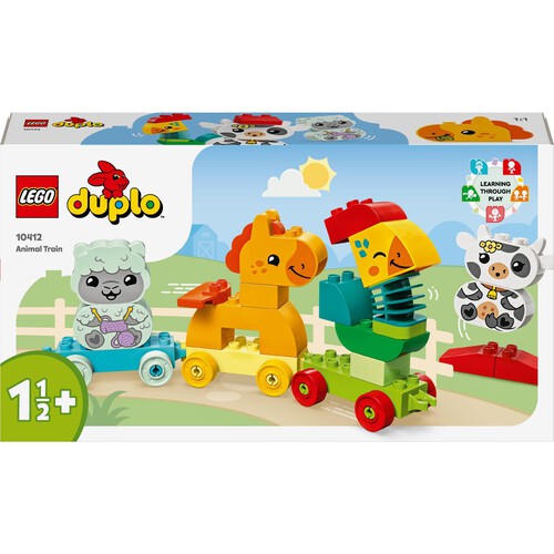 DUPLO My First Pociąg ze zwierzątkami 10412 LEGO 1 sztuka