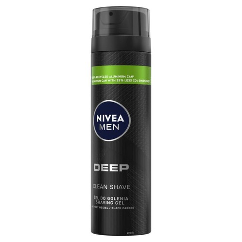 Żel do golenia Deep NIVEA MEN 200 ml