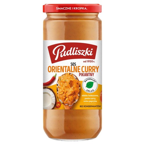 Sos orientalne curry pikantny Pudliszki 480 g