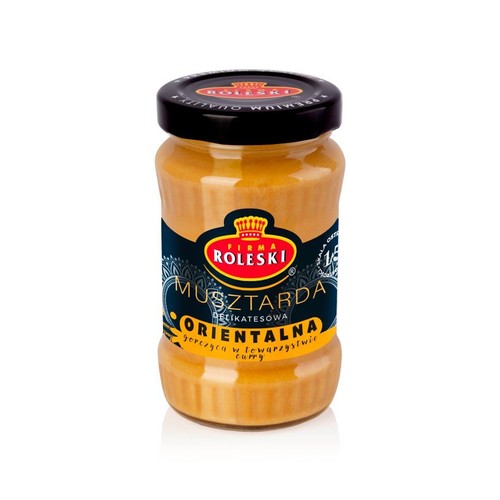 Musztarda orientalna z curry Roleski 175 g