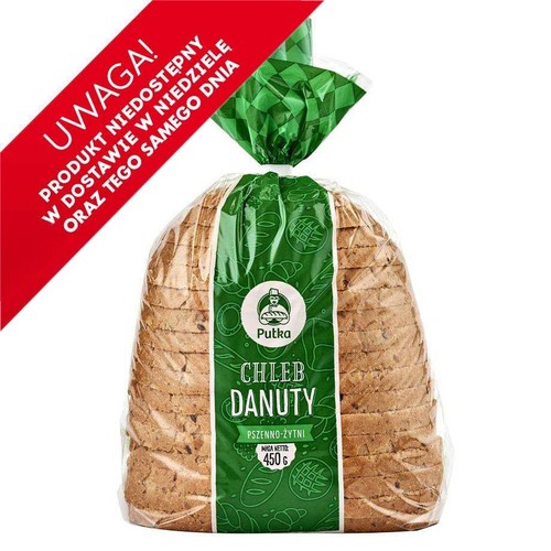 Chleb pszenno-żytni z siemieniem lnianym Putka 450 g