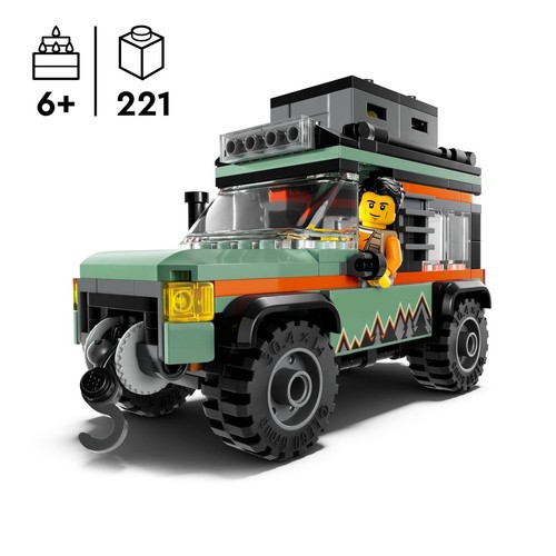 City Górska ciężarówka terenowa 4x4 60447 LEGO 1 sztuka