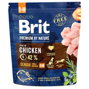 Karma mokra dla psów z kurczakiem Brit 1 kg