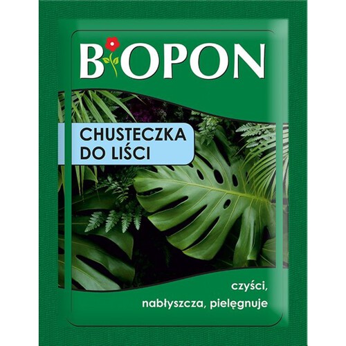 Chusteczka do liści 1szt BiOPON 1 sztuka