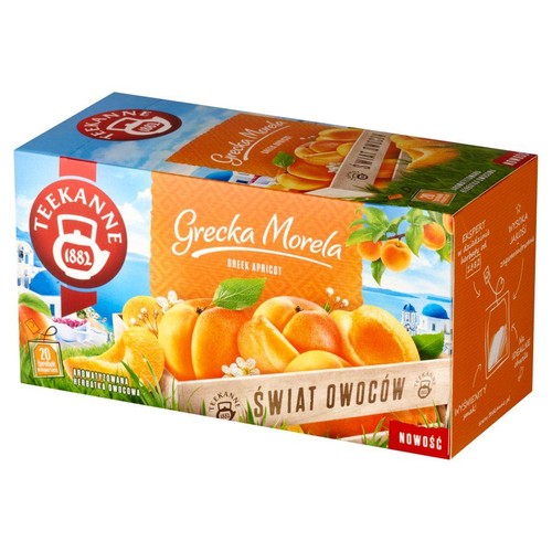 Herbatka owocowa o smaku moreli i miodu Teekanne 20 torebek