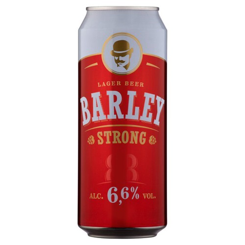 Strong piwo jasne pasteryzowane alk. 6.6% obj. Barley 500 ml