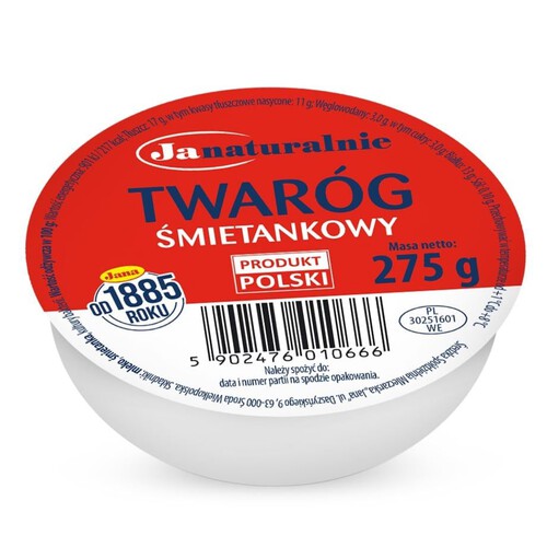 Twaróg śmietankowy Jana 275 g