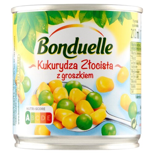 Kukurydza konserwowa z groszkiem Bonduelle 170 g