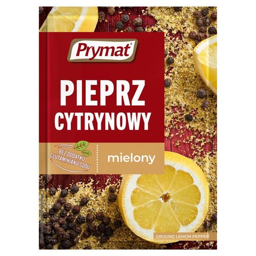 Pieprz cytrynowy mielony Prymat 20 g