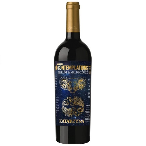 Wino czerwone Katarzyna Merlot & Malbec alk. 14,5% obj. Contemplations 750 ml