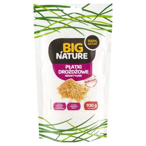Płatki drożdżowe nieaktywne BIG Nature 100 g