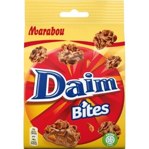 Czekoladki mleczne z kawałkami karmelu Daim Marabou 145 g