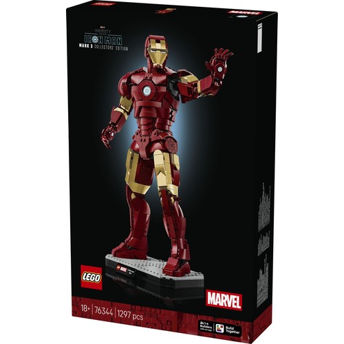 Marvel Iron Man Mark 3 — edycja kolekcjonerska 76344 LEGO 1 sztuka