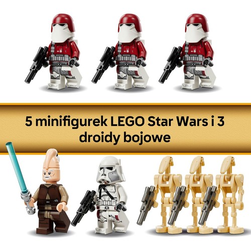 Star Wars: Wojny klonów Czołg Republiki Juggernaut 75413 LEGO 1 sztuka